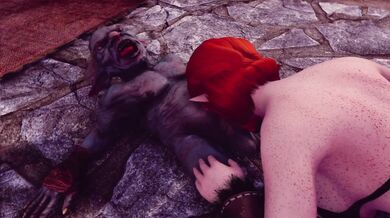 MILF Anna Riekling gives a hot blowjob in an old test video!