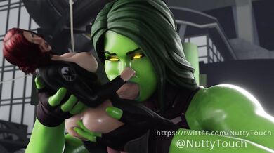 Luscious Loves of Lustful Ladies: She Succumbs to the Naughty Touch