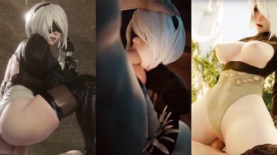 Unleashing the Inner Beast - Nier Automata: A Hentai Video Experience