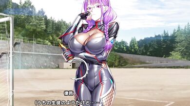 Sexy Milkmaid Ritsuha and the Taimanin Ninja