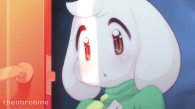 Toriels Asgore [Theobro] in the making!