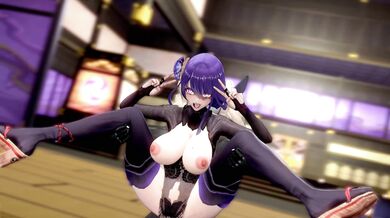 Lovely maidens caught in a tempest of pure ecstasy as they ride the thunderous waves of pleasure with their divine lovers