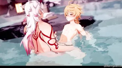 Astral Sexual Encounter Between the Gods Artemis and Apollo