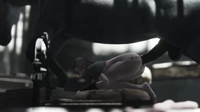 Melina and her Horse Body Writings [ZMSFM] [4k]