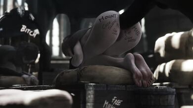 Melina and her Horse Body Writings [ZMSFM] [4k]