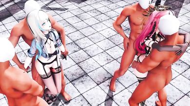 Mother and Daughters Lesbian Love Scene