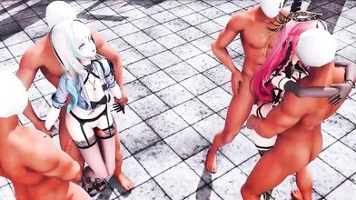 Mother and Daughters Lesbian Love Scene