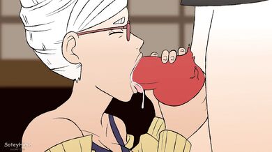 Okarin fucking grandma - Dandadan