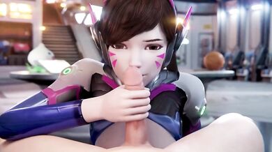 Overwatch Busty Girlfriend Massage HMV