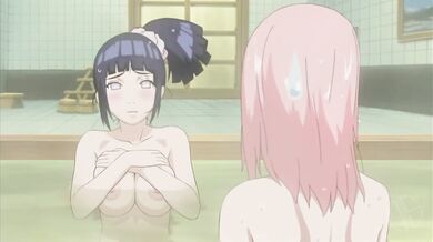 The Hidden Leaf Village Naked Girls in the Bathtub: A 10-Person Collage of Naruto Porn