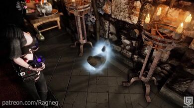 Watch as a necromancer brings to life an erotic gargoyle in this hot new hentai trailer, Necromancers Gargoyle