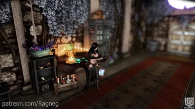 Watch as a necromancer brings to life an erotic gargoyle in this hot new hentai trailer, Necromancers Gargoyle