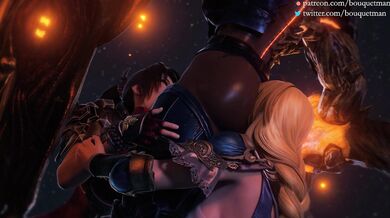 Soulcalibur: 2 vs 1 - Bouquet Battle