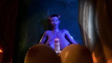 Draenei Love Adventures in Weeburushia - A Hentai Animation