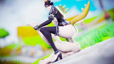 Bayonetta and Bowsette get animated in a hot XXX animation by Kaisto studios!