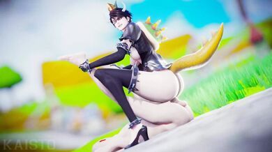 Bayonetta and Bowsette get animated in a hot XXX animation by Kaisto studios!