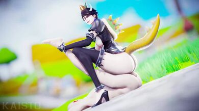 Bayonetta and Bowsette get animated in a hot XXX animation by Kaisto studios!