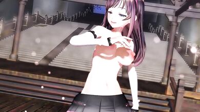 [Hentai MMD] Kizuna AI on the Sand Planet