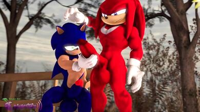 The Erotic Adventures of Sonic and Knuckles: A Hand Job in the Green Hills Zone