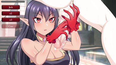 Massive Dildo Adventure: Rhiannon Handjob Palace Scene