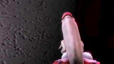 Blindfolded Bondage Fucking with Dva and Mercy