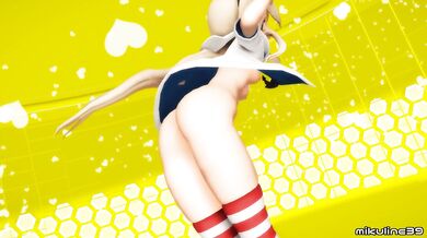 Reeling in the Big Catch with Shimakaze and Deep Blue Town - MMD R18 Mikuline39