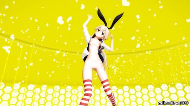 Reeling in the Big Catch with Shimakaze and Deep Blue Town - MMD R18 Mikuline39