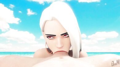 Rebellious Teenage Princess Ashe Gives a Blowjob to her Royal Consort