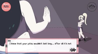 Futa Futara Ino Kissing with Hinata Hyuga