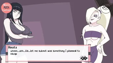 Futa Futara Ino Kissing with Hinata Hyuga