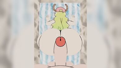 Watch this sexy babe as she gets pounded from behind by a muscular man with an impressive erection!