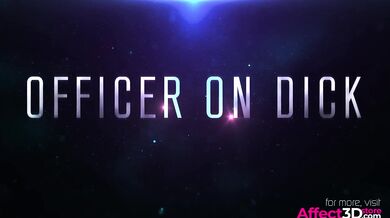 Hardcore Police Futanari Action: Officer on Dick Episode 2 - 3D Animation