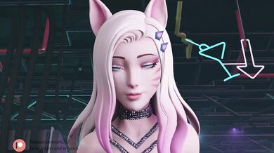 Rewritten as: The Hentai Cowgirl League - Ahri