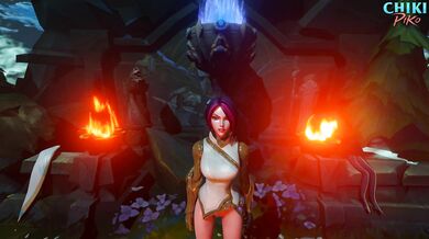 Living the Dream with League of Legends Hentai: Fiora Kissing You!