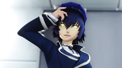 Shadow Naoto Gets Double Penetrated by Adachi, a Perverted Police Officer