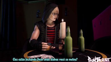 Morrigan em Ação de Halloween, Traduzido para o Português Brasileiro