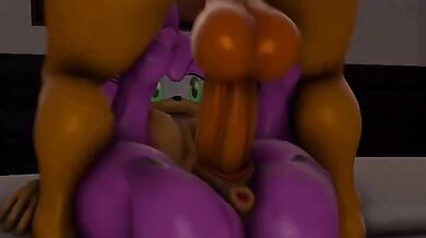 The Squirt Queen and the Merman - Part 3: Blown Away by Bursting Seas