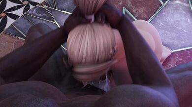 Super Mario Brothers XXX: Zelda's Wet Fantasy: Samus Aran Sucking a Big Black Cock![4K]