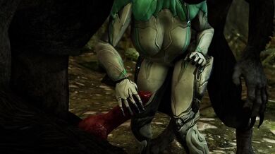 Male Lizard Sucks Breasts in Nightmare