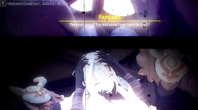 Curvy professor Faruzan gets gangbanged by her students for research