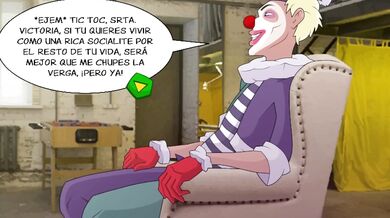 Hola, soy un fantasma y quiero follar contigo en el escenario del Circo del Sol ¡Vamos a dar una gran fiesta!