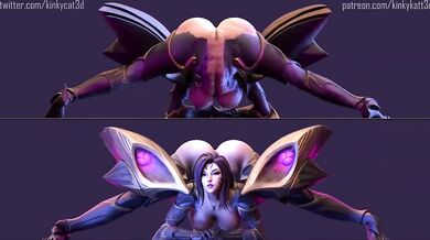 Kaias Jack-o-Pose [KinkyCat] - A Night of Halloween Hentai Fun