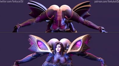 Kaias Jack-o-Pose [KinkyCat] - A Night of Halloween Hentai Fun