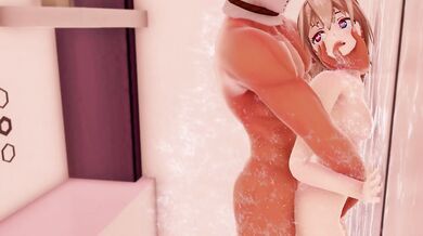 Slippery Seduction in the Steamy Shower