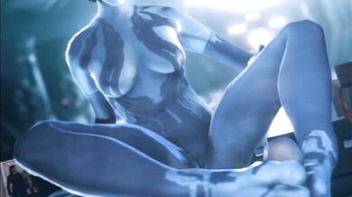 Sexy Cortanas seductive feet pleasure in stunning PMV animation!