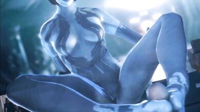 Sexy Cortanas seductive feet pleasure in stunning PMV animation!