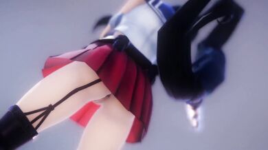 Massage Parlor Yahagi Blowjob Cumshot - R18 MMD Animation