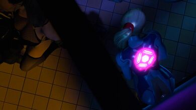 Super Metroids Samus Aran Gets Stuck in a Glory Hole with Secazz
