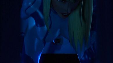 Super Metroids Samus Aran Gets Stuck in a Glory Hole with Secazz