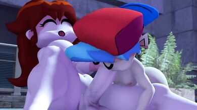 -Their Sexy Bodies Rubbing Against Each Other- FFF